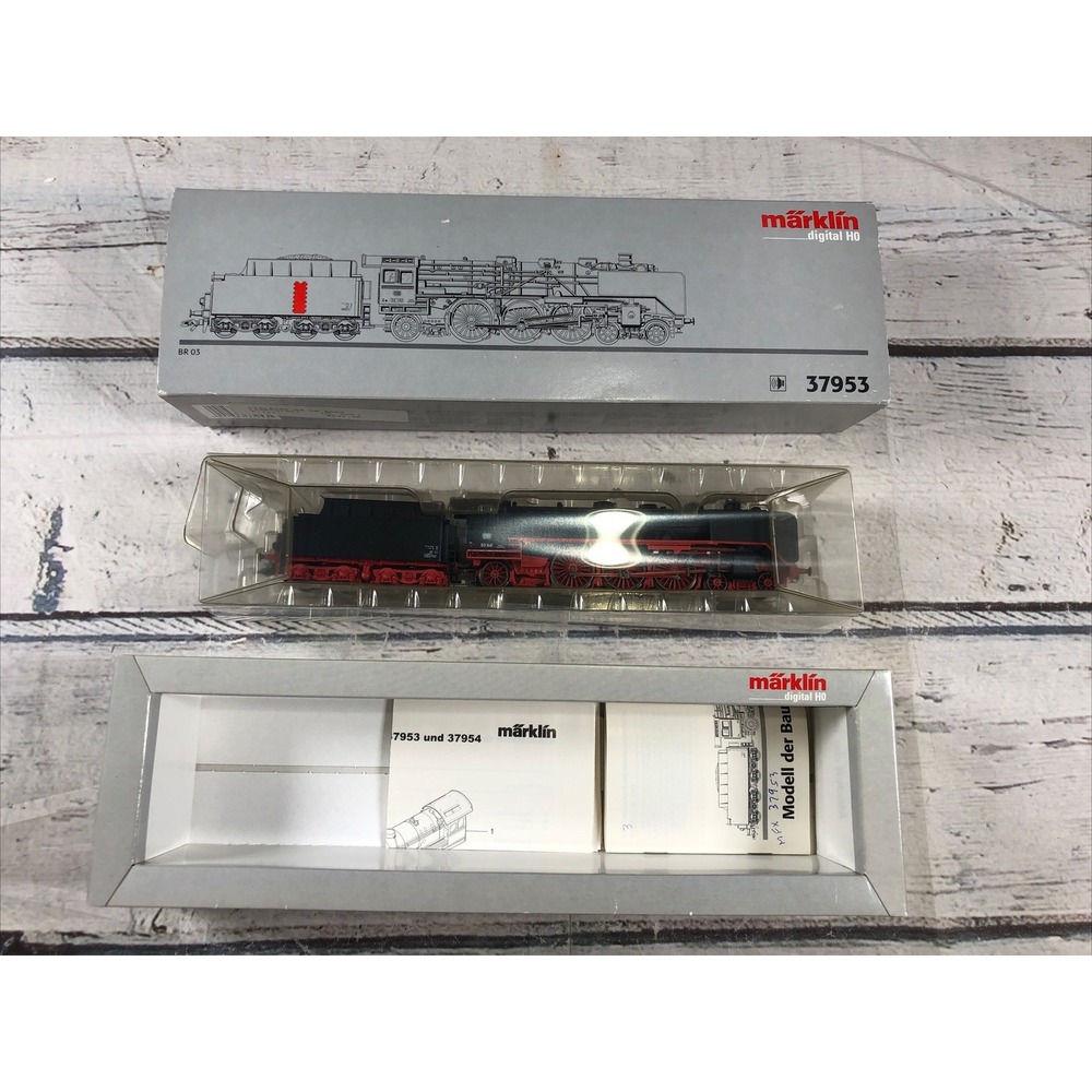 Märklin H0 37953 DB BR 03.10 Steam Locomotive Digital Sound Telex AC NIB